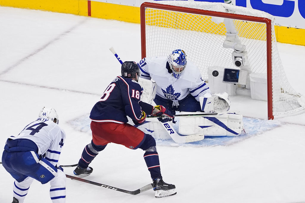 Toronto Maple Leafs v Columbus Blue Jackets