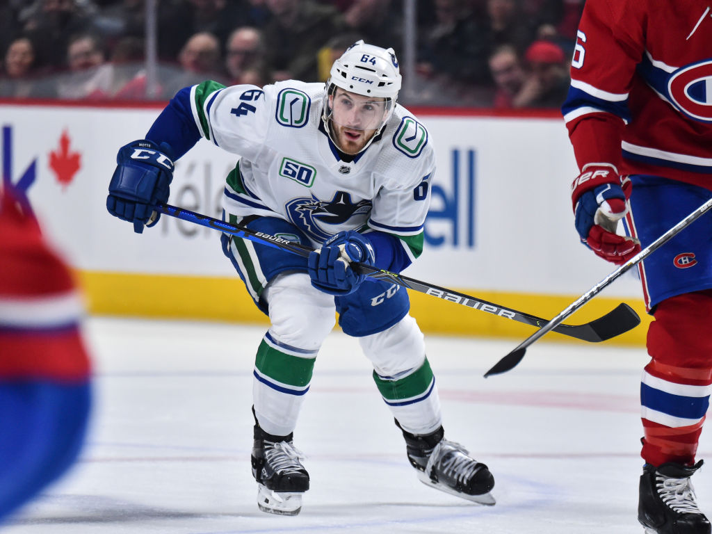 Vancouver Canucks v Montreal Canadiens