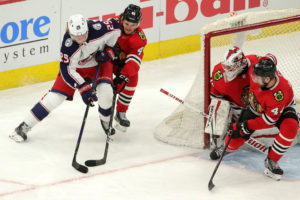 Columbus Blue Jackets v Chicago Blackhawks