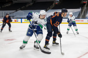 Vancouver Canucks v Edmonton Oilers