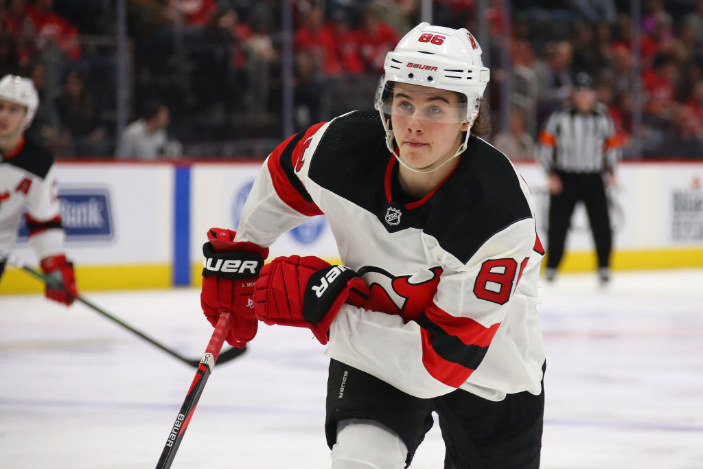 New Jersey Devils v Detroit Red Wings