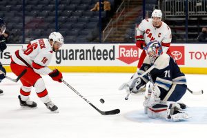 Carolina Hurricanes v Columbus Blue Jackets