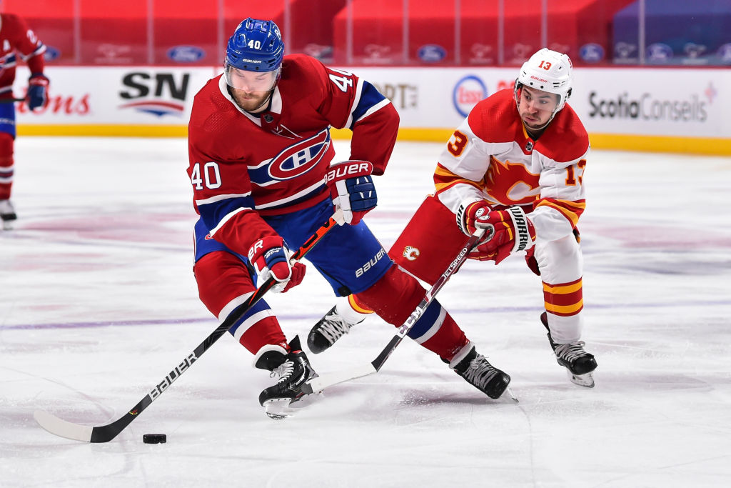 Calgary Flames v Montreal Canadiens