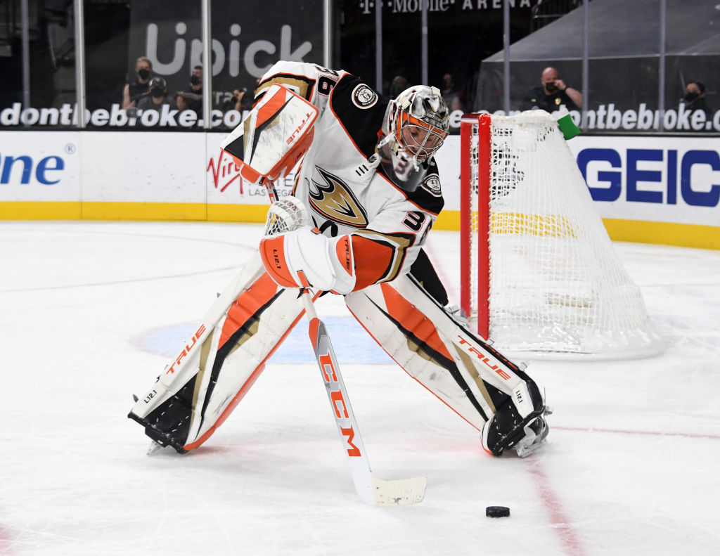 Anaheim Ducks v Vegas Golden Knights