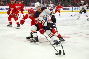 Edmonton Oilers v Detroit Red Wings