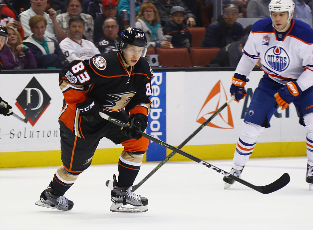 Edmonton Oilers v Anaheim Ducks