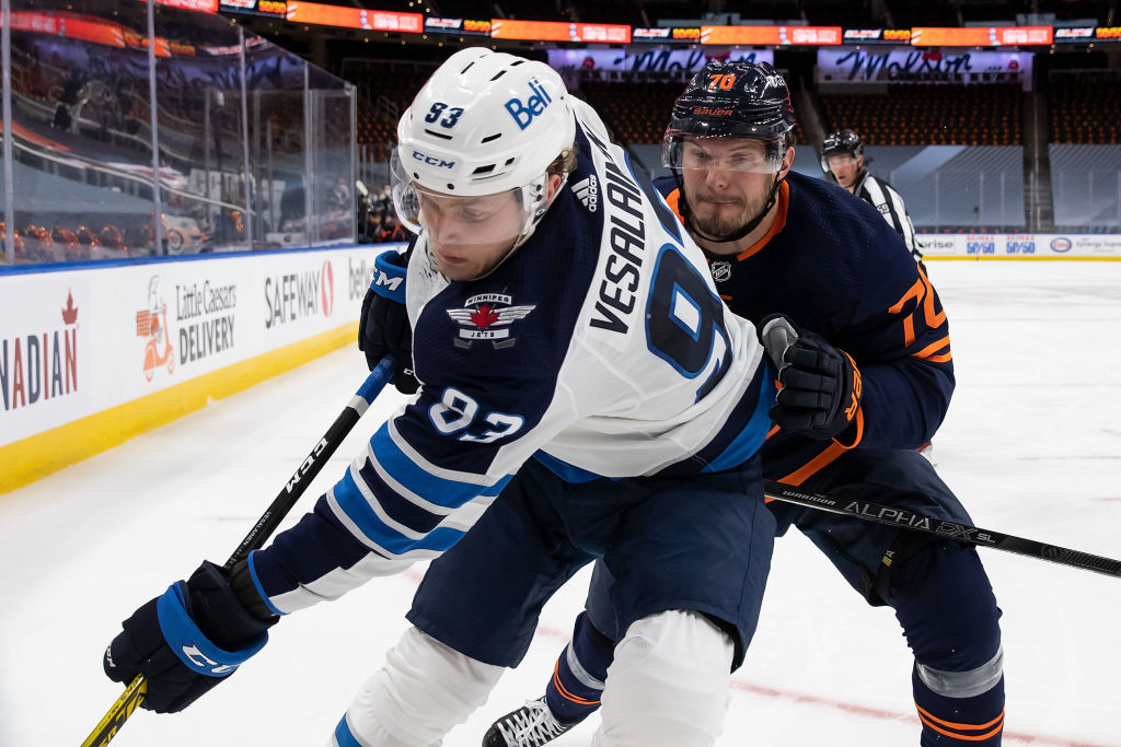 Winnipeg Jets v Edmonton Oilers – Game One