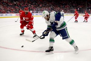 Vancouver Canucks v Detroit Red Wings