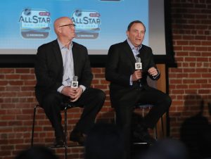 2019 NHL All-Star – NHL Commissioner Gary Bettman Press Conference And Innovation Spotlight
