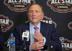 NHL:n palkkakattoon kaavaillaan hurjaa muutosta 2022 NHL All-Star Media Day