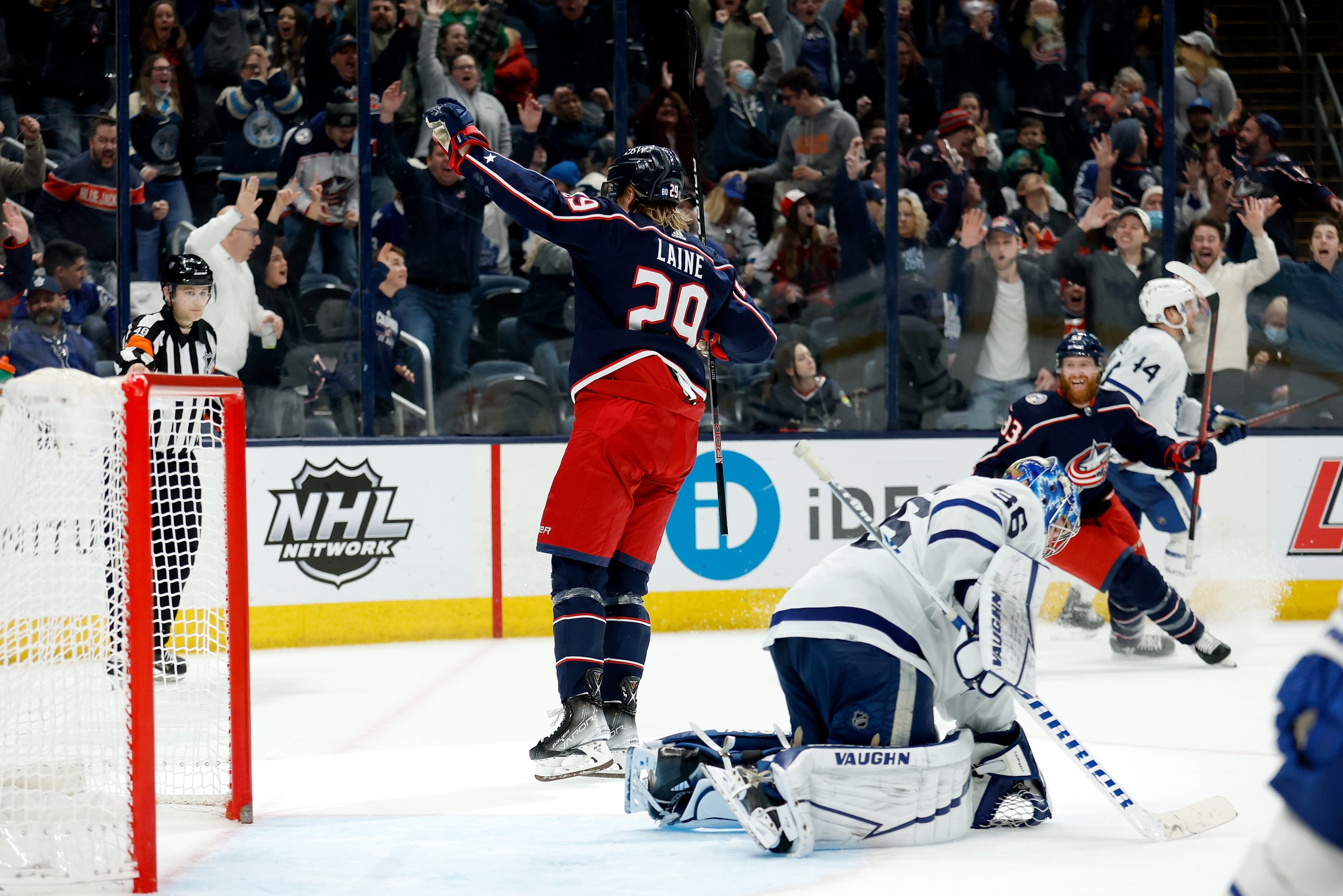 Toronto Maple Leafs v Columbus Blue Jackets