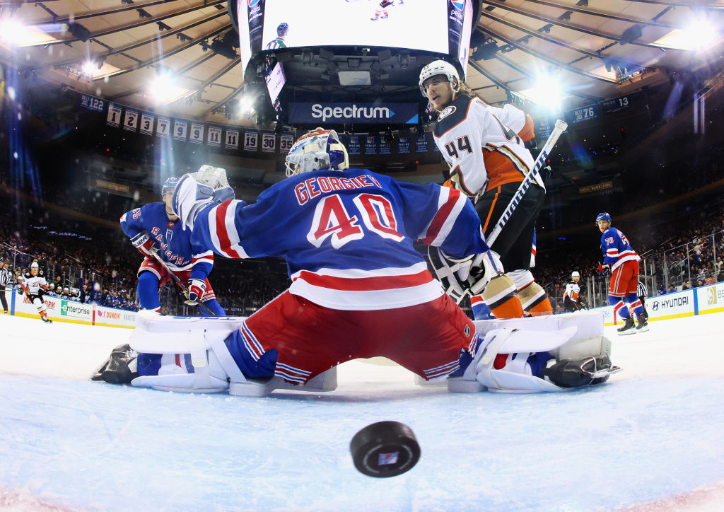 Anaheim Ducks v New York Rangers