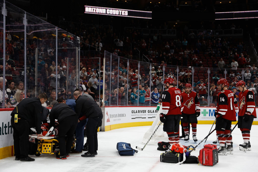 San Jose Sharks v Arizona Coyotes