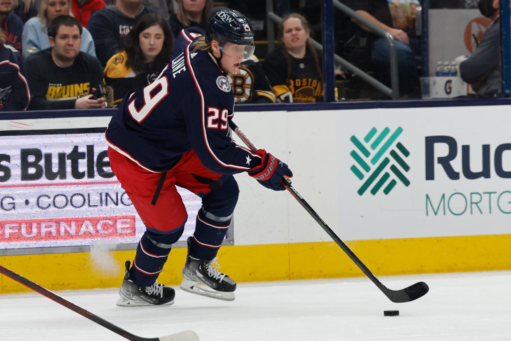 Boston Bruins v Columbus Blue Jackets