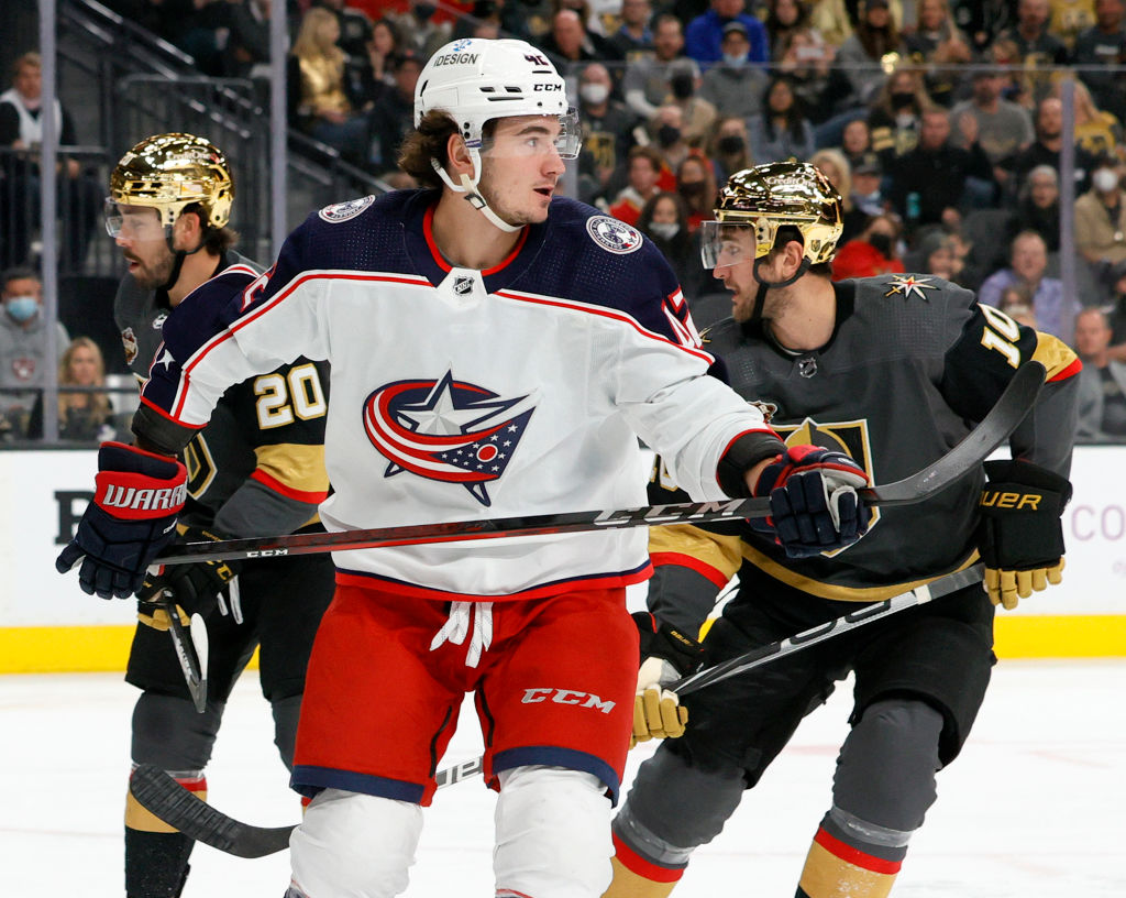 Columbus Blue Jackets v Vegas Golden Knights