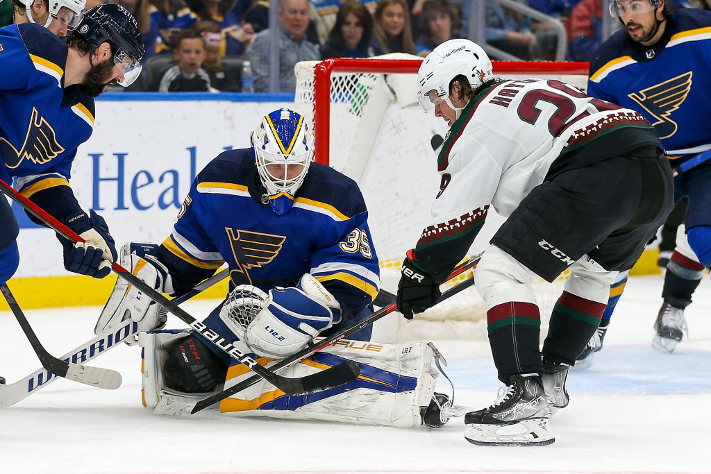 Arizona Coyotes v St Louis Blues