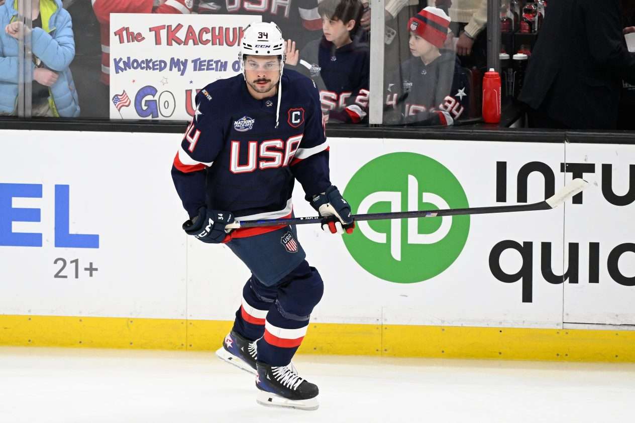 Olympialaiset 2026 – NHL-pelaajat: Auston Matthews on yksi USA:n supertähdistä.